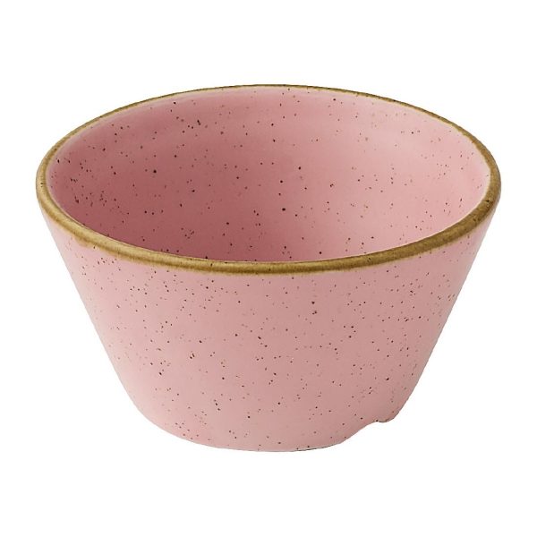 Churchill Stonecast Petal Pink Sauce Dishes 90ml (12 Pack)