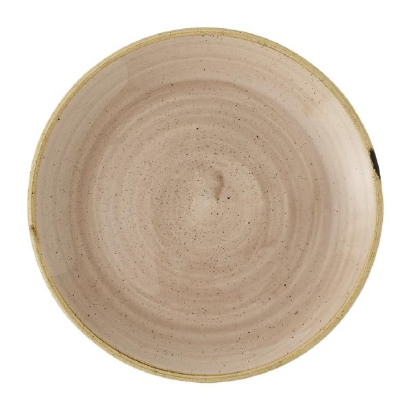 Churchill Stonecast Truffle Evolve Coupe Plates 165mm (12 Pack)