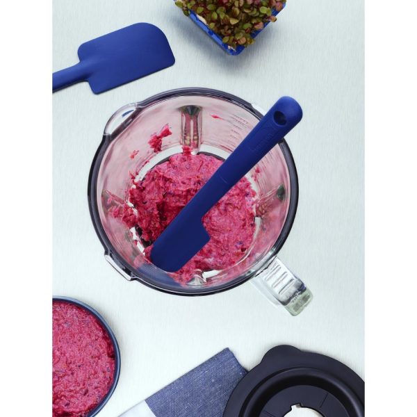Deglon Stop Glisse Maryse Blue Heat Resistant Spatula 350mm - Image 2