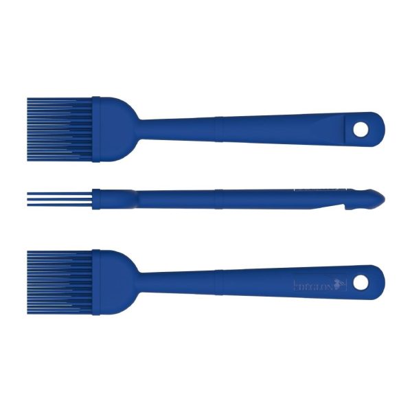 Deglon Stop Glisse Maryse Blue Heat Resistant Spatula 350mm - Image 3
