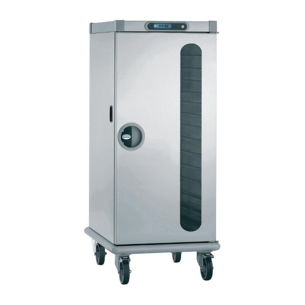Tournus Roll'Service Heated Banquet Cart Glazed St/St Door 15x GN 2/1 507452AS