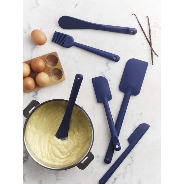 Deglon Stop Glisse Rigid Blue Heat Resistant Spatula 300mm - Image 2