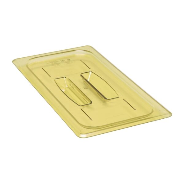 Cambro High Heat Polycarbonate 1/3 Gastronorm Lid with Handle
