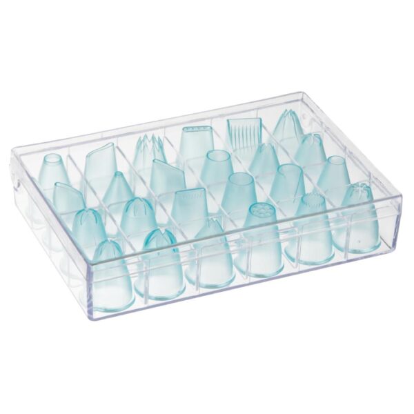 Vogue Polycarbonate Cake Decorating Tips (Pack 24)