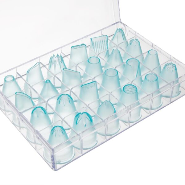 Vogue Polycarbonate Cake Decorating Tips (Pack 24) - Image 4