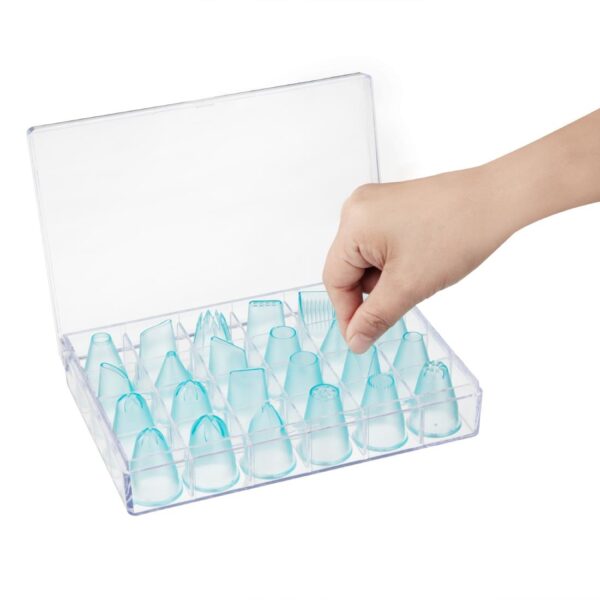 Vogue Polycarbonate Cake Decorating Tips (Pack 24) - Image 5