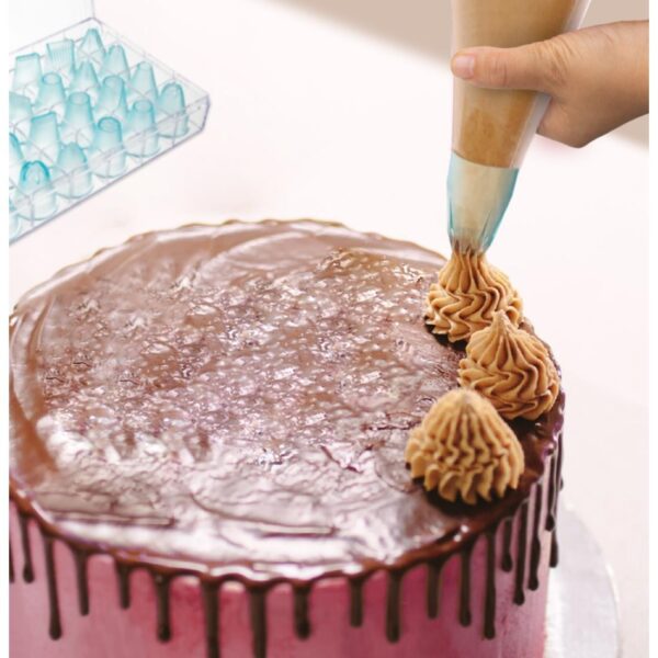 Vogue Polycarbonate Cake Decorating Tips (Pack 24) - Image 6
