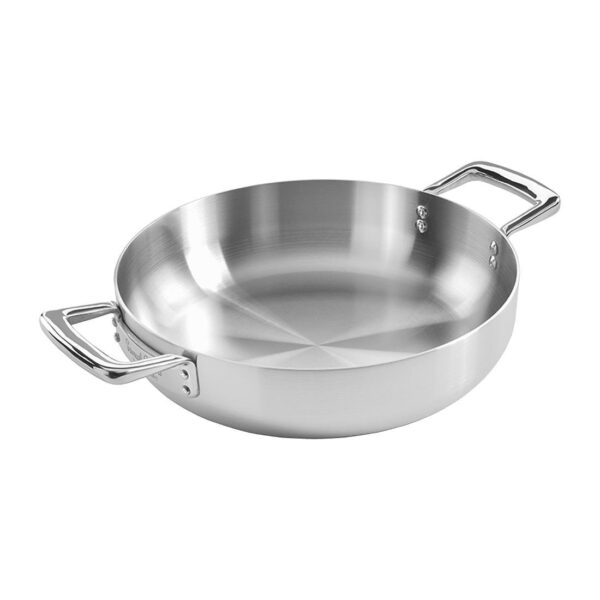 Samuel Groves Urban St/St Tri-Ply Chefs Pan with Domed Lid 30cm - Image 6