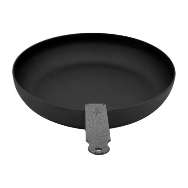 Samuel Groves Professional Seasoned Carbon Steel Omelette Pan 26cm - Image 3