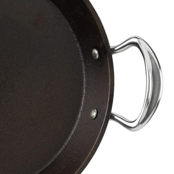 Britannia Cast Iron Double Handled Skillet 24cm - Image 2
