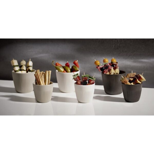 APS Lineo Bowls White 90ml (6 Pack) - Image 4
