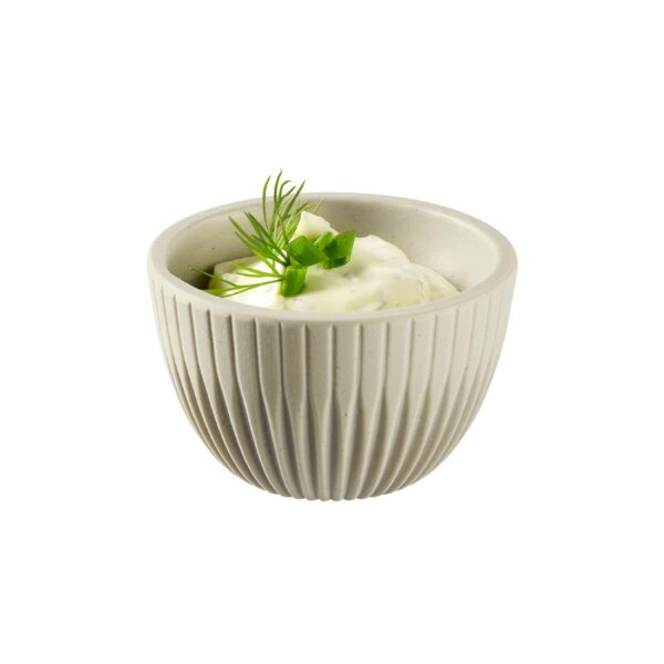 APS Lineo Dip Bowls Grey 30ml (6 Pack) - Image 2