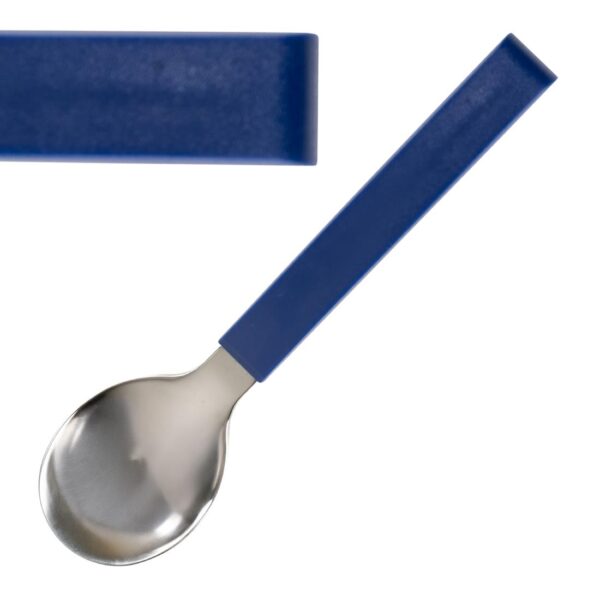 Amefa Select Straight Dessert Spoons Blue (12 Pack)