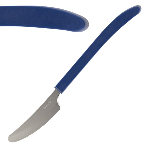 Amefa Select Straight Dessert Knives Blue (12 Pack)