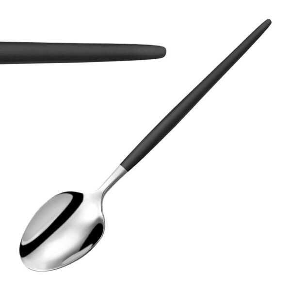 Amefa Soprano Dessert Spoons Black (12 Pack)