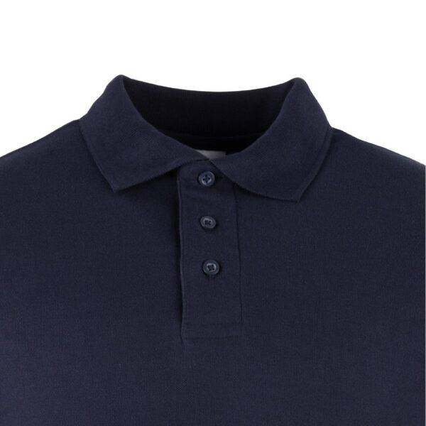 Endurance Long Sleeve Polo Shirt Navy - Image 2