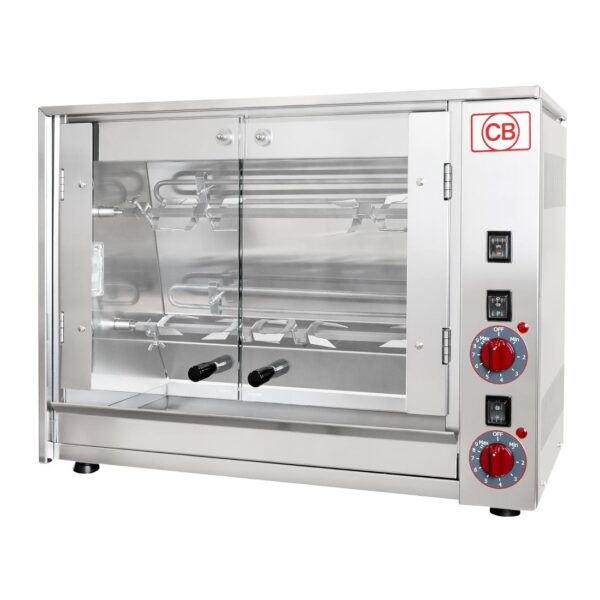 CB Electric Chicken Rotisserie Oven E6P