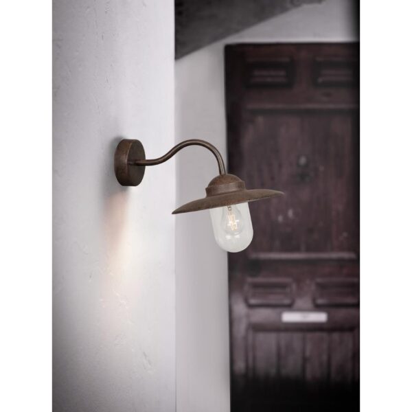 Nordlux Luxembourg Outdoor Wall Light Rust - Image 3