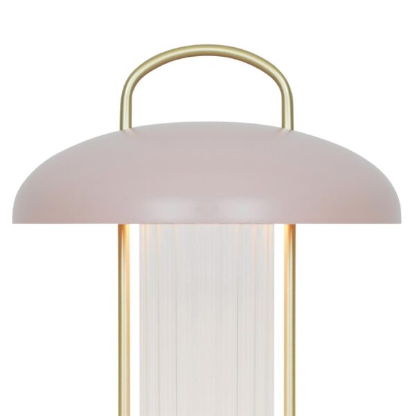 Nordlux Mirano Portable Indoor Table Lamp Dusty Rose - Image 2