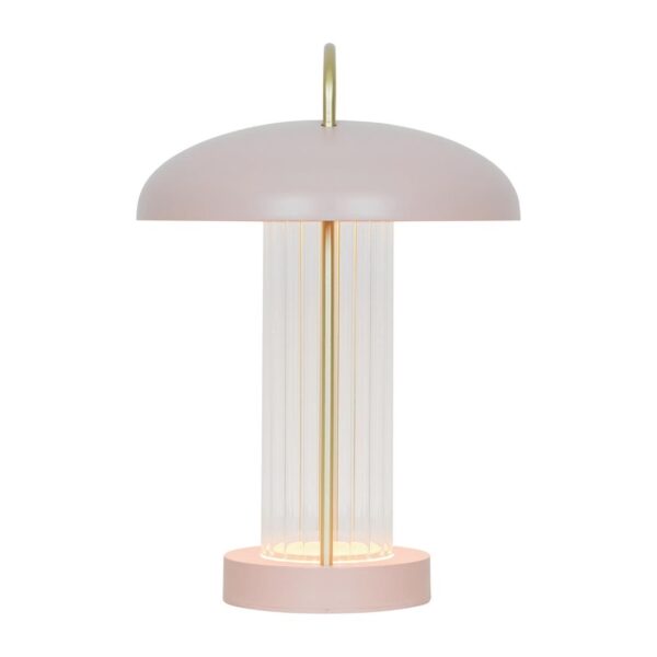 Nordlux Mirano Portable Indoor Table Lamp Dusty Rose - Image 4