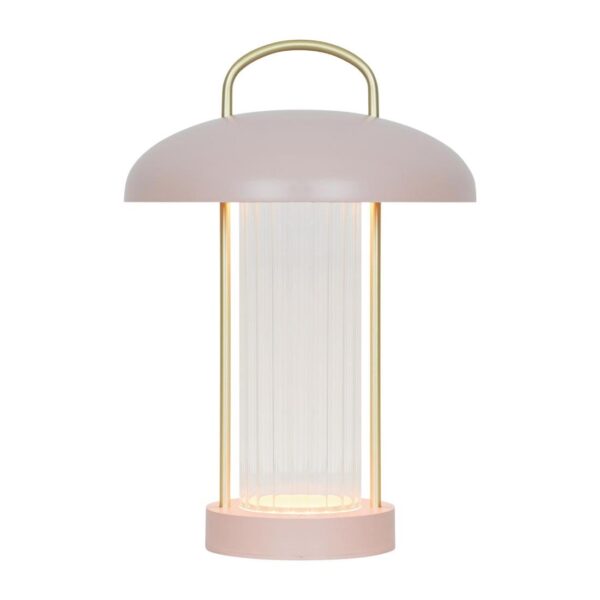 Nordlux Mirano Portable Indoor Table Lamp Dusty Rose - Image 5