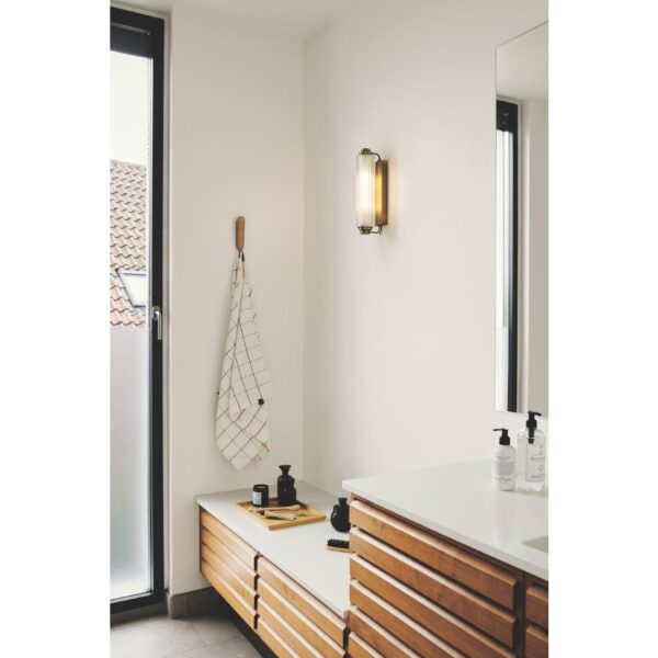 Nordlux Nimal Double Indoor Wall Light Brass - Image 6