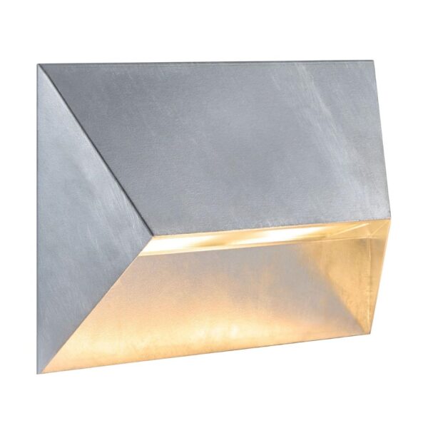 Nordlux Pontio 27 Outdoor Wall Light Galvanised - Image 4