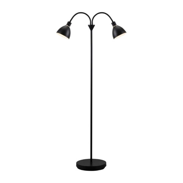 Nordlux Ray Double Floor Lamp Black