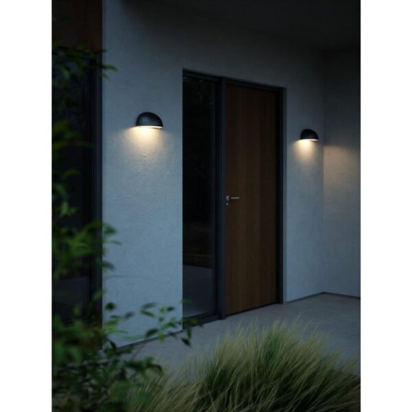 Nordlux Scorpius Maxi Outdoor Wall Light Black Plastic - Image 2