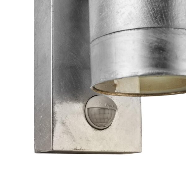 Nordlux Tin Maxi Double Sensor Outdoor Wall Light Galvanised - Image 2