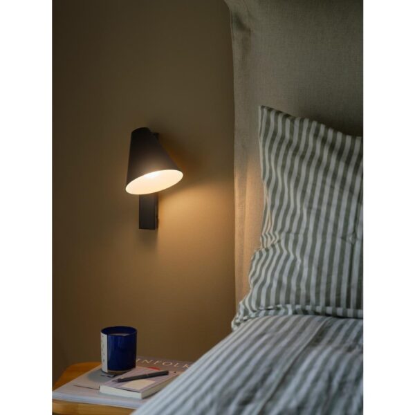 Nordlux Wilmer Indoor Wall Light Black - Image 2