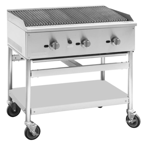 Buffalo Freestanding Gas Chargrill 900mm - Image 3