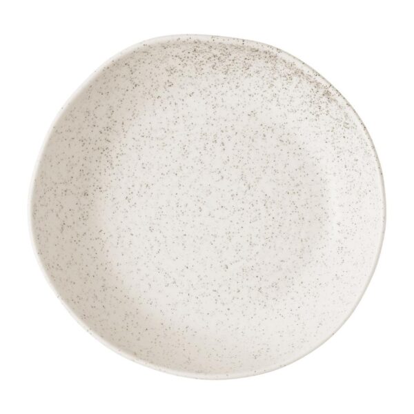 Churchill Stonecast Natural Organic Deep Bowls Barley White 250mm (6 Pack)