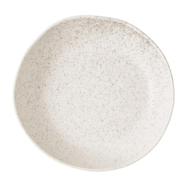 Churchill Stonecast Natural Organic Deep Bowls Barley White 215mm (6 Pack)