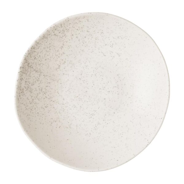 Churchill Stonecast Natural Organic Coupe Bowls Barley White 250mm (6 Pack)