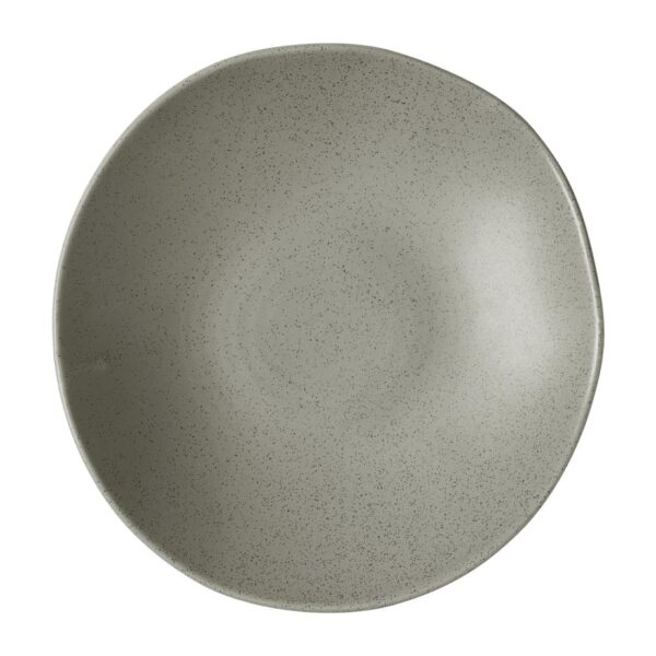 Churchill Stonecast Natural Organic Coupe Bowls Peppercorn Grey 250mm (6 Pack)