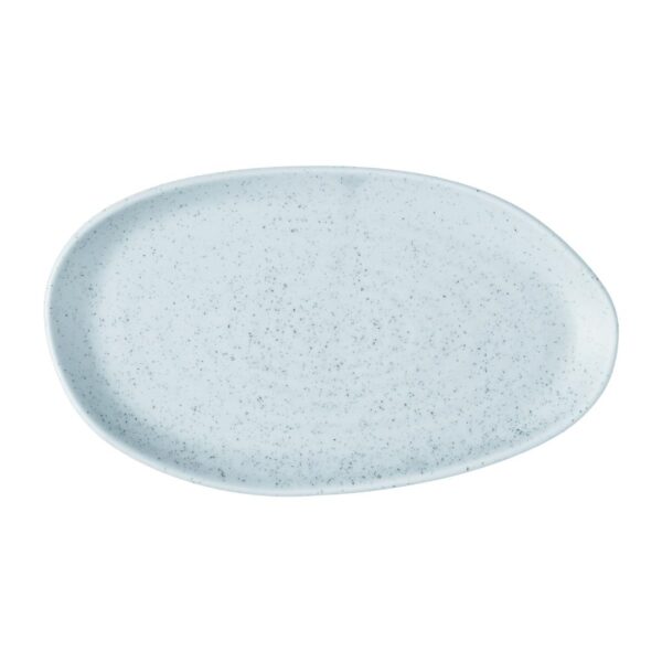 Churchill Stonecast Natural Organic Platters Duck Egg Blue 260x150mm (6 Pack)