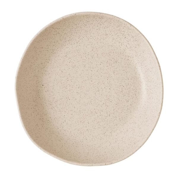 Churchill Stonecast Natural Organic Deep Bowls Nutmeg Cream 250mm (6 Pack)