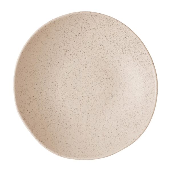 Churchill Stonecast Natural Organic Coupe Bowls Nutmeg Cream 250mm (6 Pack)