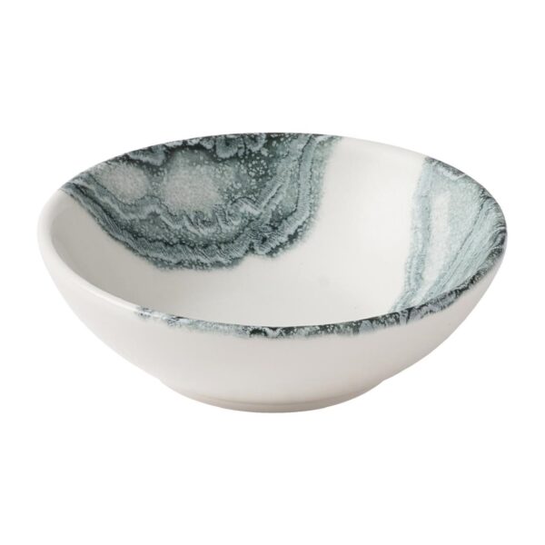 Churchill Tide Shallow Bowls Black 116mm (12 Pack)