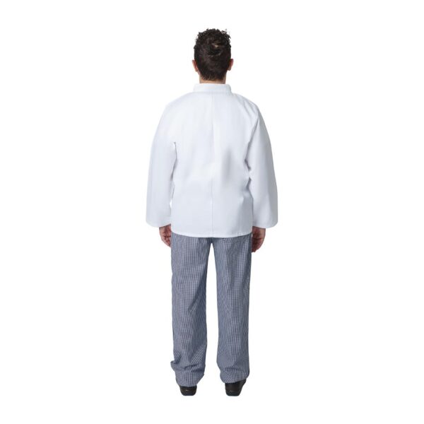 Whites Vegas Unisex Chefs Jacket Long Sleeve White S (5 Pack) - Image 7