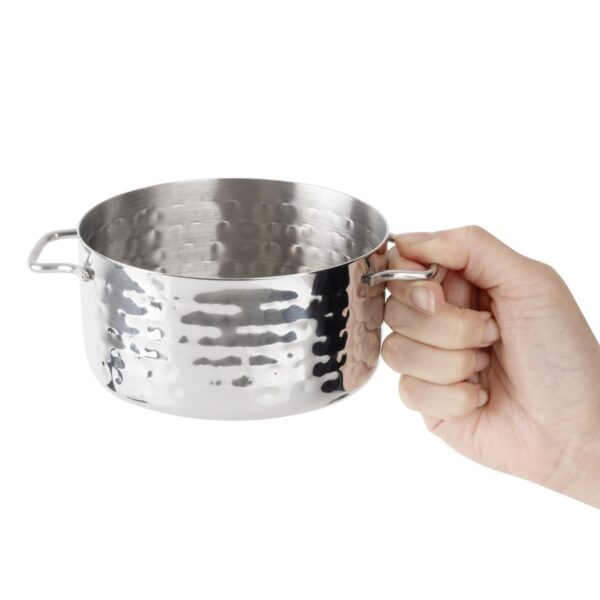 Olympia Table Presentation Mini Casserole Dish Hammered 675ml - Image 5