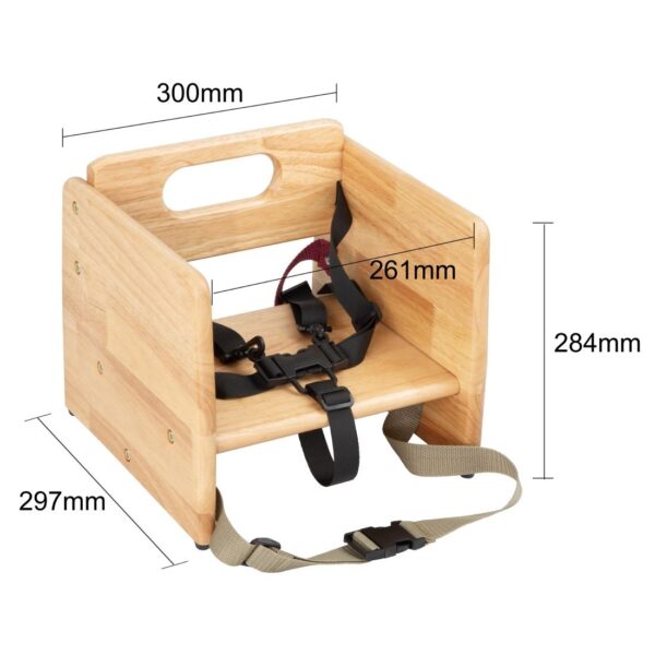 Bolero Booster Seat Dark Wood - Image 7