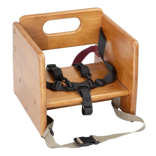Bolero Booster Seat Natural Wood