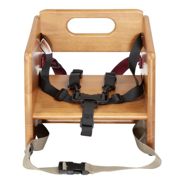 Bolero Booster Seat Natural Wood - Image 3