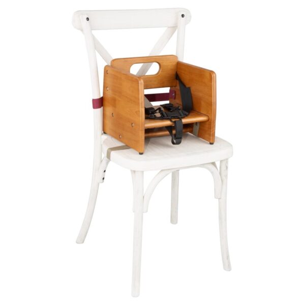 Bolero Booster Seat Natural Wood - Image 5