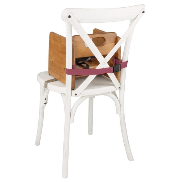 Bolero Booster Seat Natural Wood - Image 6