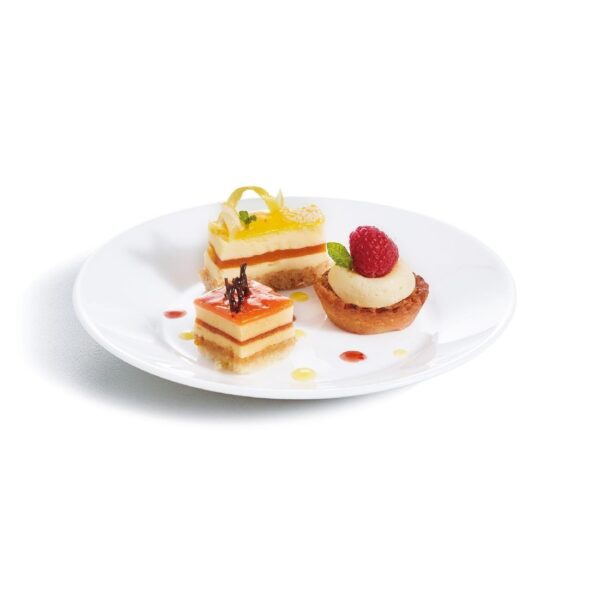 Arcoroc Opal Restaurant Wide Rim Plates 195mm (6 Pack) - Image 2