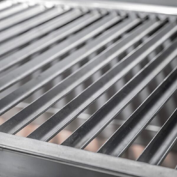 Pujadas Countertop Open Grill with V-Shaped Bars and Refractory Base - Image 2