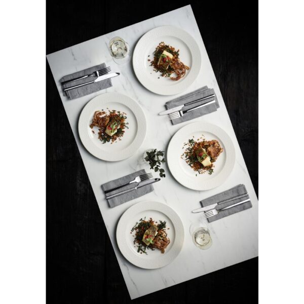 Churchill Viana Pasta Bowls White 309ml (12 Pack) - Image 7